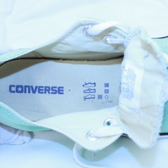 Converse Chuck Taylor All Star Unisex M 9 W 11 Aqua Low Top Sneakers - 136565F - Picture 7 of 12